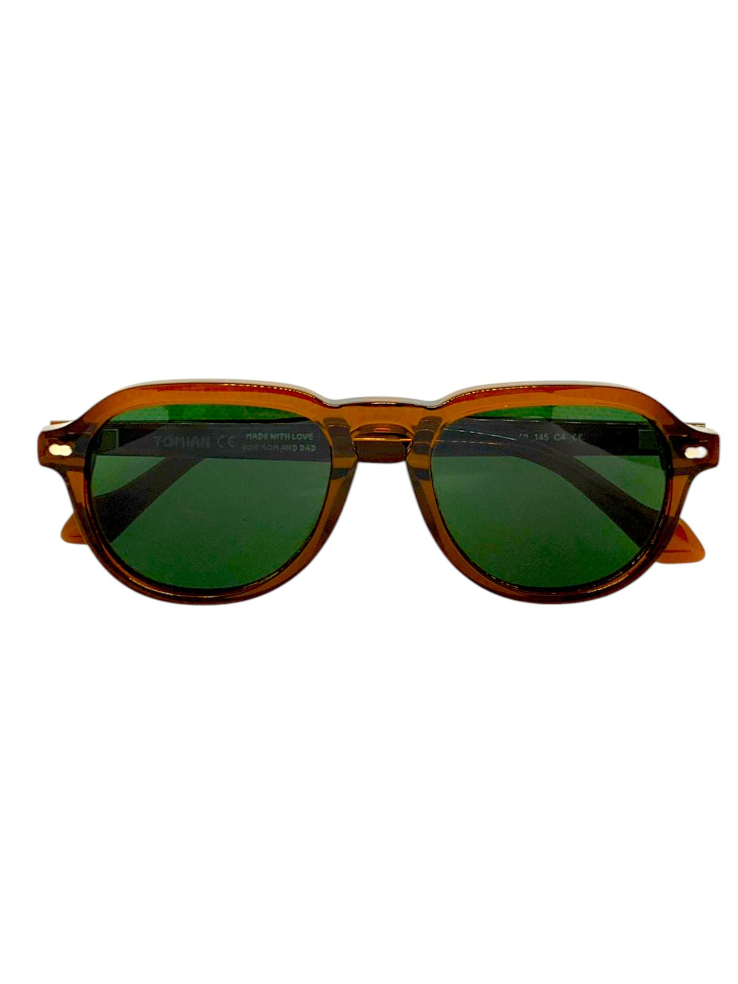 TOMIAN 575 - Occhiali da Vista Aviator Montatura Acetato Colorata