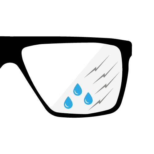 indurente + Antiriflesso + Idrofobico/antistatico