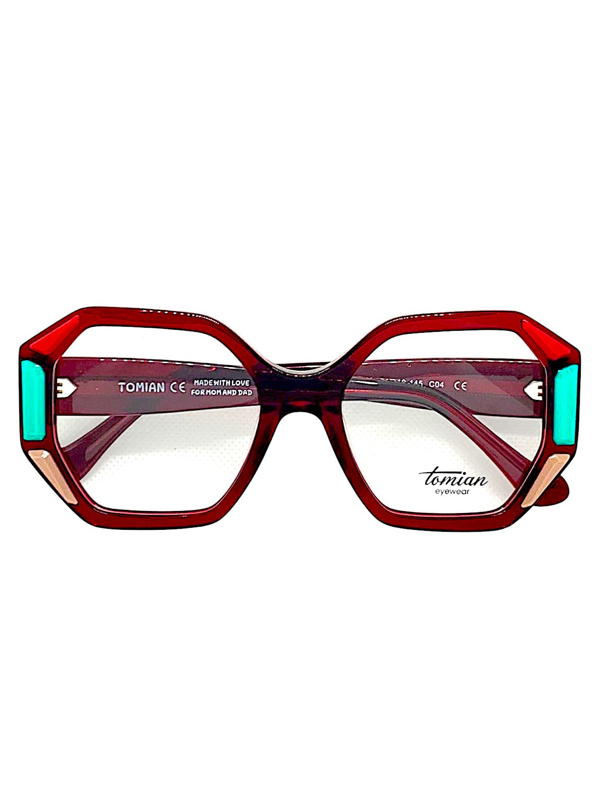 TOMIAN 889 - Occhiali da Vista Donna Montatura Acetato