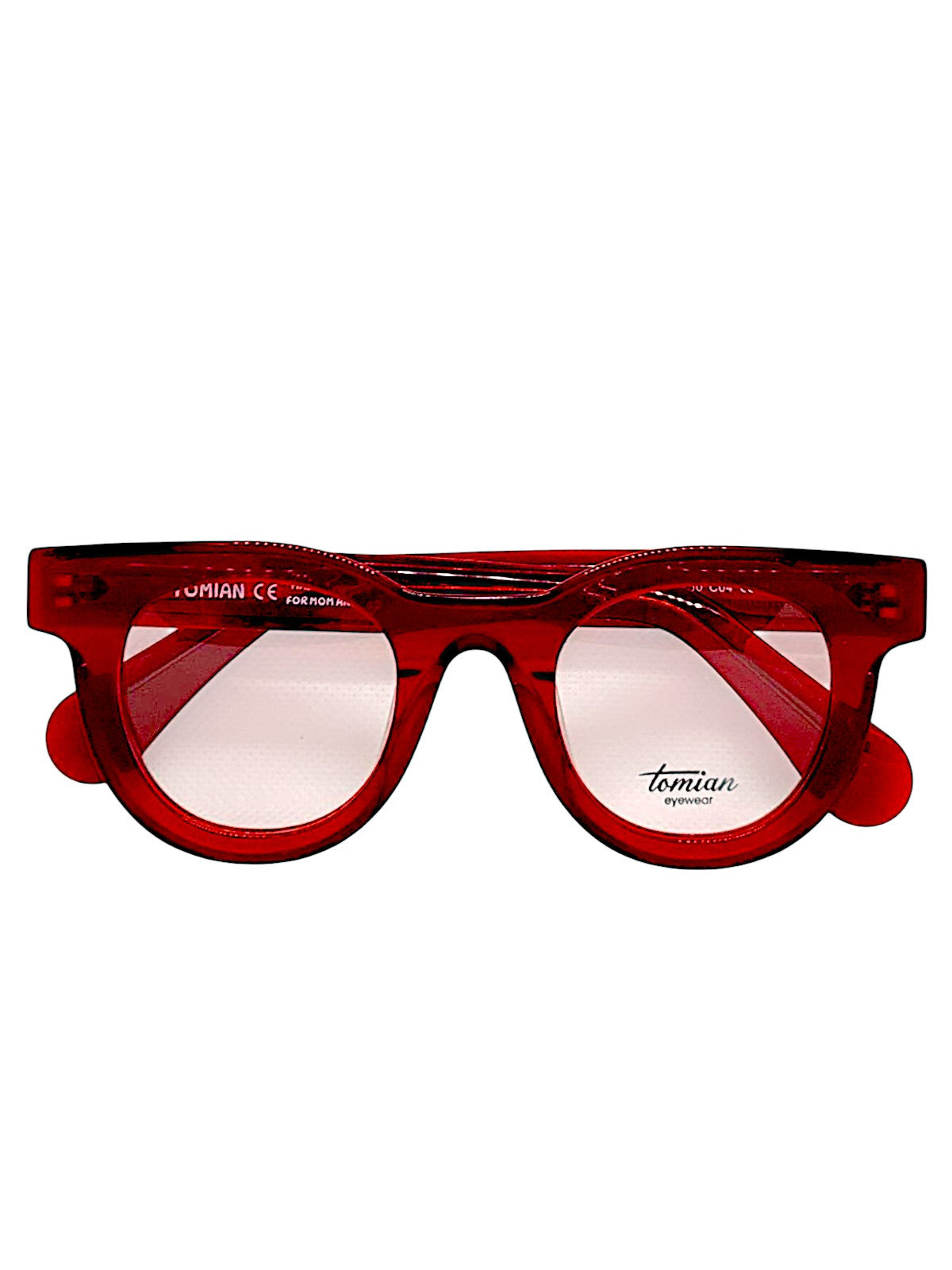TOMIAN 829 - Occhiali da Vista Donna Montatura Acetato Tondo